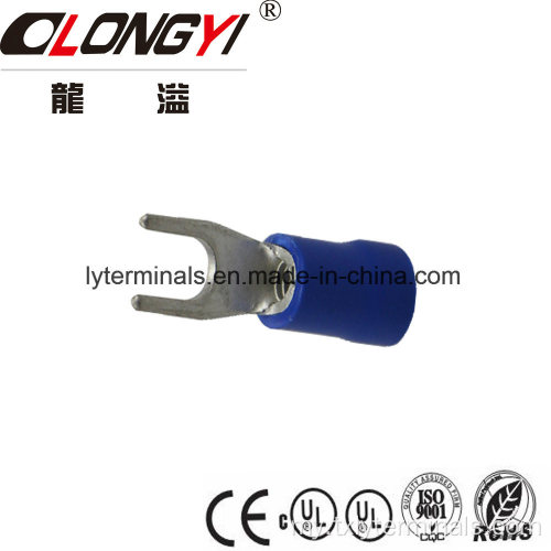 longyi insulated spade terminals / vf1.25-3ysa ကြေးနီ lugs